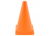 Конус тренировочный, мягкий пластик, без отверстий, 20см У716/MR-K20 желто-красный