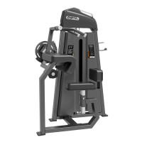 Трицепс-машина сидя. Прямая парта (Seated Tricep - Flat) DHZ E-3027