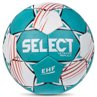 Мяч гандбольный Select Ultimate Replica v22, 1672858004, р.3, EHF Appr, ПУ, руч.сш, бело-зеленый