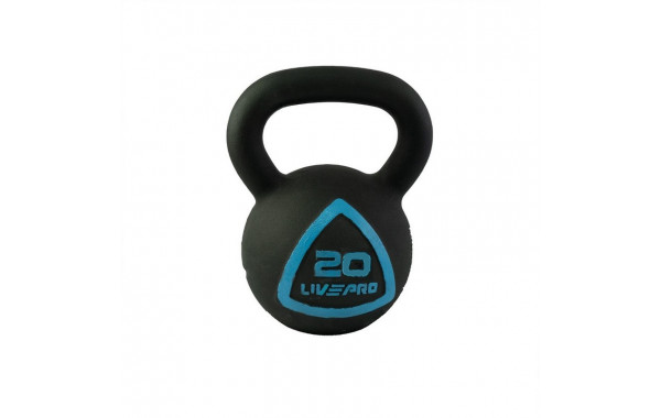 Чугунная гиря 20кг Live Pro Solid Cast Iron Kettlebell LP8041-20 600_380