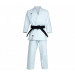 Кимоно для карате подростковое Adidas K999 Shori Karate Uniform Kata WKF белое с черным логотипом 75_75