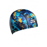 Текстильная шапочка Mad Wave Lycra printed M0527 03 0 04W синий