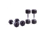 Гексагональны гантели 2,5кг Live Pro Hex Dumbbell LP8005-2.5, пара