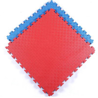 Будо маты толщина 2,5 см- плотность 40 ШОР, размер 1м*1м цвет тиснение Т-образный (Плетенка)