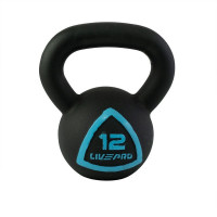 Чугунная гиря 12кг Live Pro Solid Cast Iron Kettlebell LP8041-12