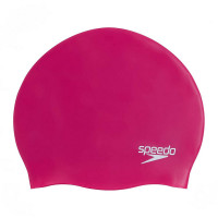 Шапочка для плавания Speedo Plain Molded Silicone Cap 8-70984B495 розовый