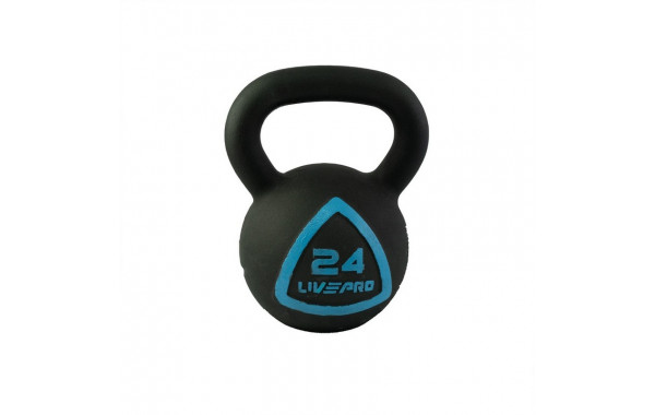 Чугунная гиря 24кг Live Pro Solid Cast Iron Kettlebell LP8041-24 600_380