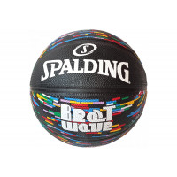 Мяч баскетбольный Spalding E43145 резина №7 (черный)