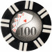 Набор для покера Partida Royal Flush на 100 фишек 75_75