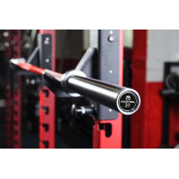 Гриф YouSteel Training Bar XF-20, 20 кг, длина 2200 мм, D28 мм, красный + хром