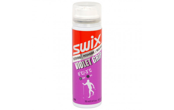 Мазь держания Swix V50LC Violet Liquid (аэрозоль, жидкая) (0°С -2°С) 70 ml 600_380