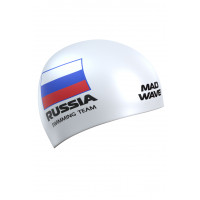 Силиконовая шапочка Mad Wave Swimming Team M0558 18 0 02W