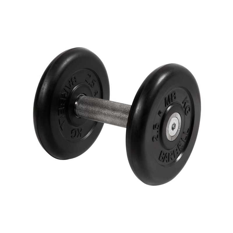 Гантель Профи с вращающейся ручкой, 6 кг MB Barbell MB-FdbM-B6 800_800