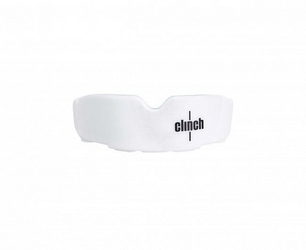 Капа одночелюстная Clinch Shield Double Layer Mouthguard C512 бело-синий 976_800