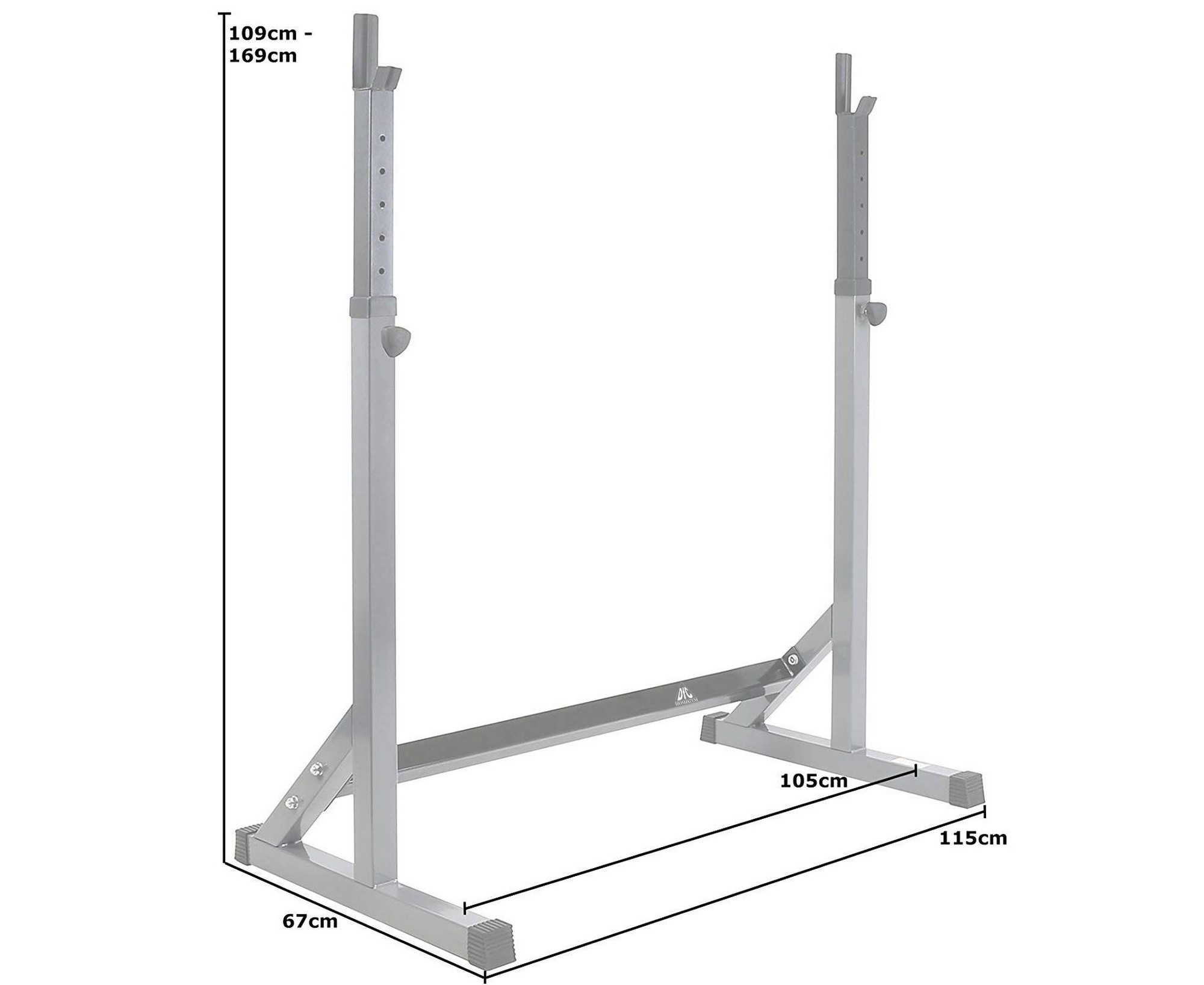 Стойка под штангу DFC DSST15 серый\белый 2000_1636