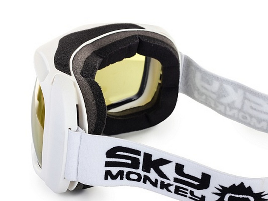 Очки горнолыжные Sky Monkey SR23 YLM (AG0172) белый матовый 1067_800