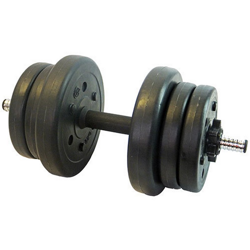 Гантель сборная 10 кг Lite Weights 3103CD 1шт 800_800