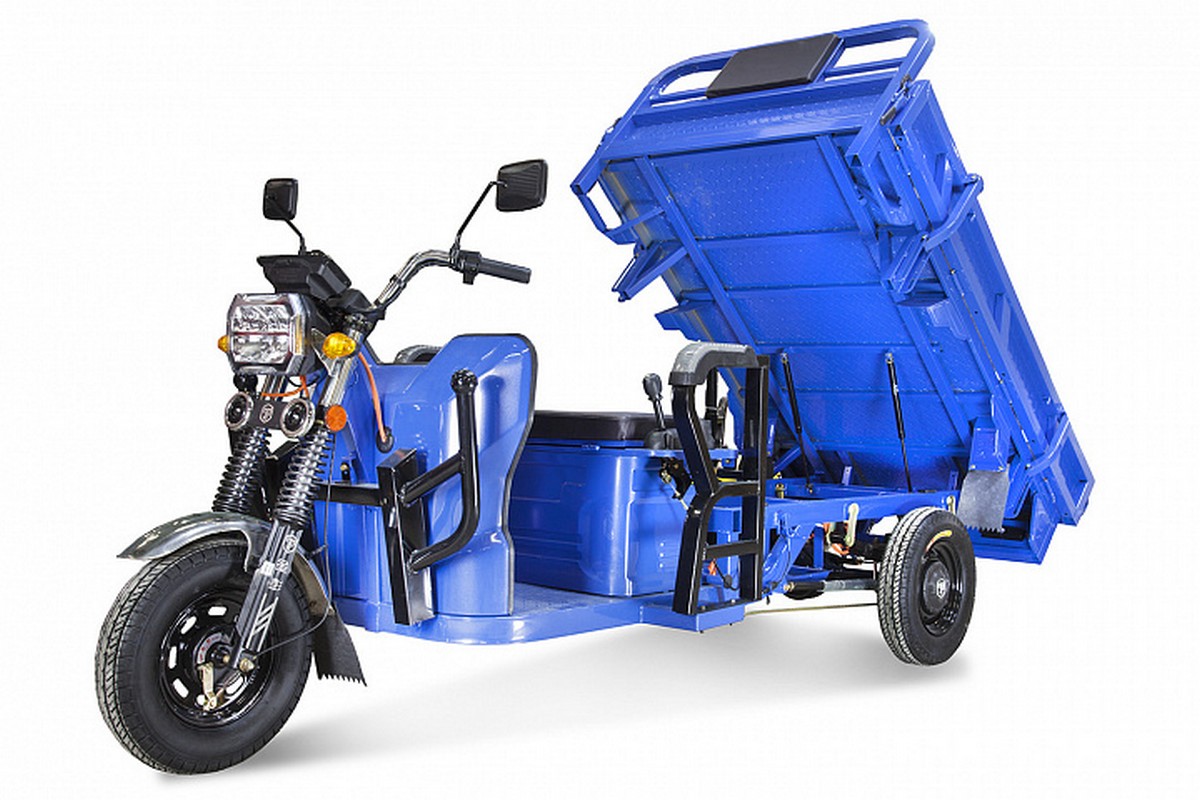 Грузовой электрический трицикл RuTrike Габарит 1700 60V1200W 024761-2821 синий-матовый 1200_800