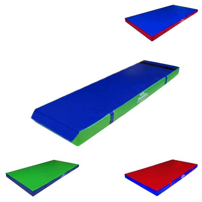 Мат гимнастический 200х50х5см винилискожа-велькро холлослеп/холлофайбер) Dinamika ZSO-001333 800_800