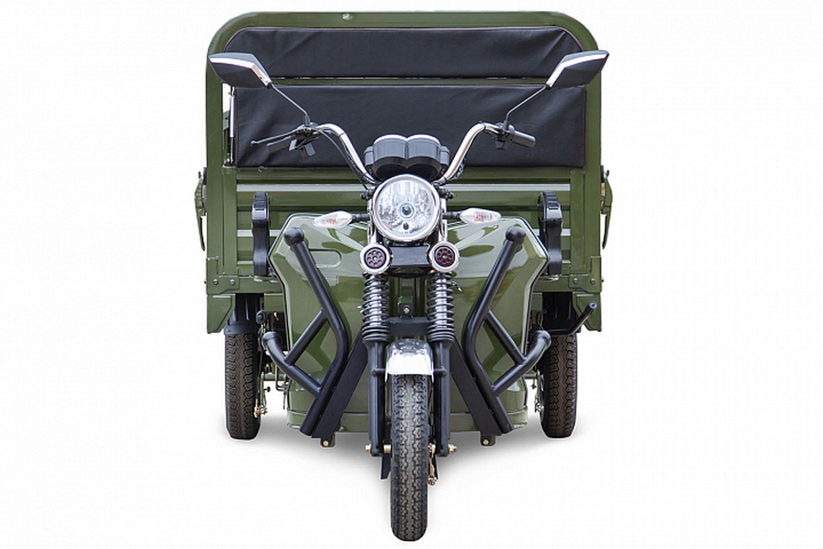 Грузовой электротрицикл RuTrike D4 NEXT 1800 60V1200W 022761-2373 зеленый 1200_800