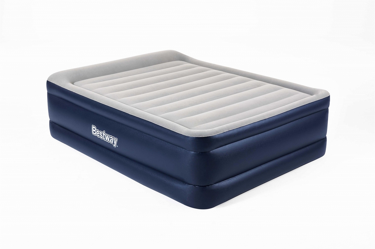 Надувная кровать Bestway Tritech Airbed 203х152х61см, встроенный электронасос 67690 1200_799