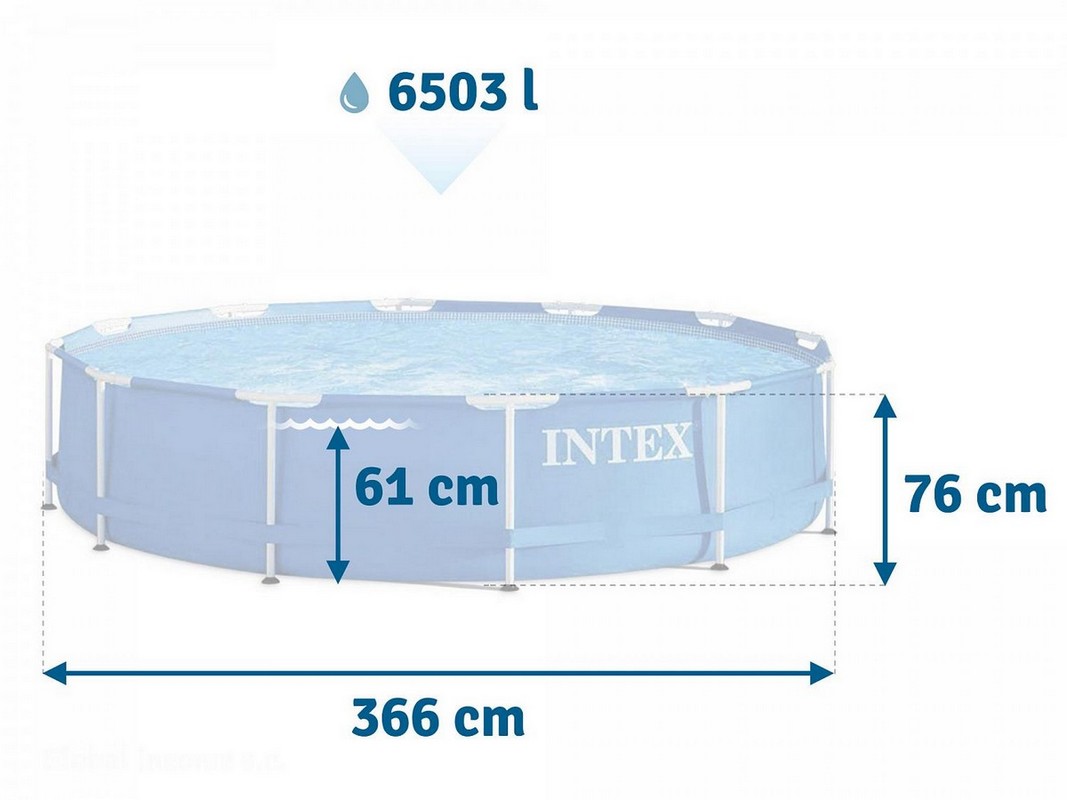 Каркасный бассейн круглый 366x76cм Intex Metal Frame 28212 1067_800