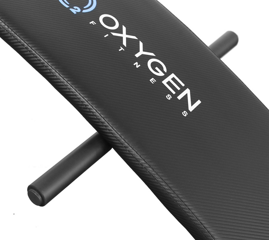 Скамья для пресса изогнутая Oxygen Fitness Everett, черная 899_800