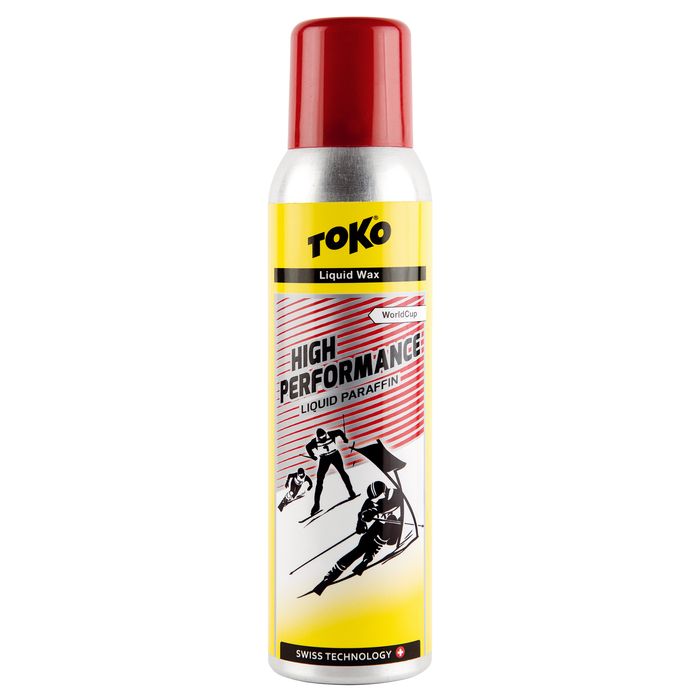 Экспресс смазка TOKO 5502042 High Performance Liquid Parafin Red (-4°С -12°С) 125ml 700_700