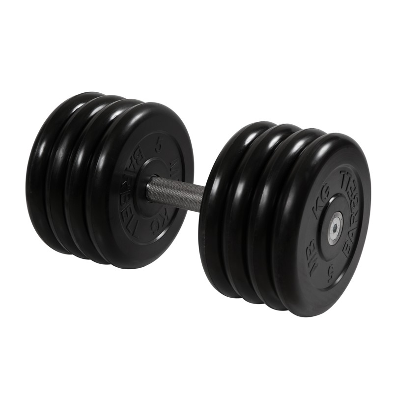 Гантель Профи с вращающейся ручкой, 41 кг MB Barbell MB-FdbM-B41 800_800