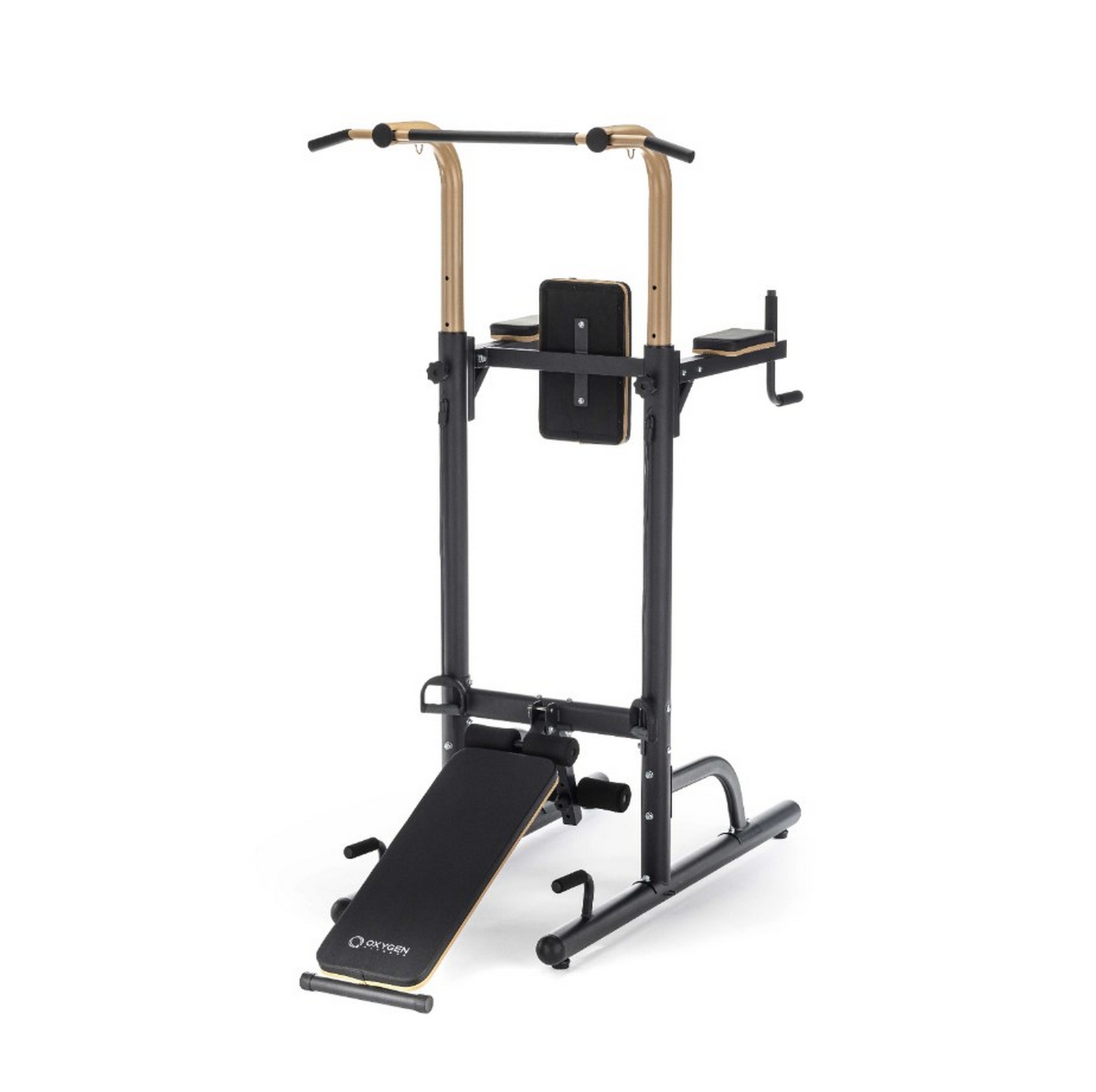 Турник 3 в 1 со скамьей домашний Oxygen Fitness LOGAN 1600_1595