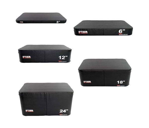 Набор плиобоксов Perform Better PB Extreme Foam Plyobox Set 5 3402 8, 15, 31, 46, 61 см, синий 600_513