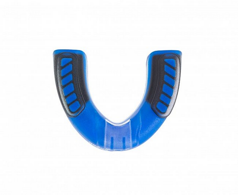 Капа одночелюстная Clinch Contender Triple Layer Mouthguard C513 сине-черный 976_800