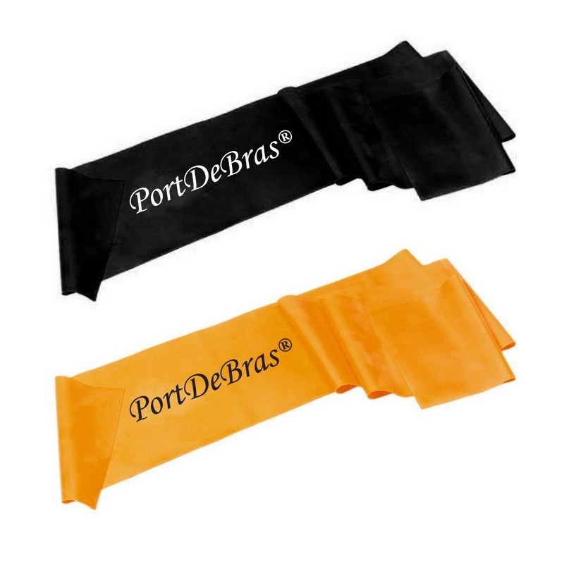 Ленточный амортизатор PortDeBras Latex Free Band F250631-1\HV-BK-00 высокое сопротивление, черный 800_800