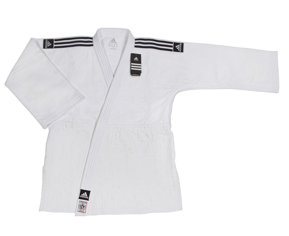 Кимоно для дзюдо Adidas Champion 2 IJF белое 979_800