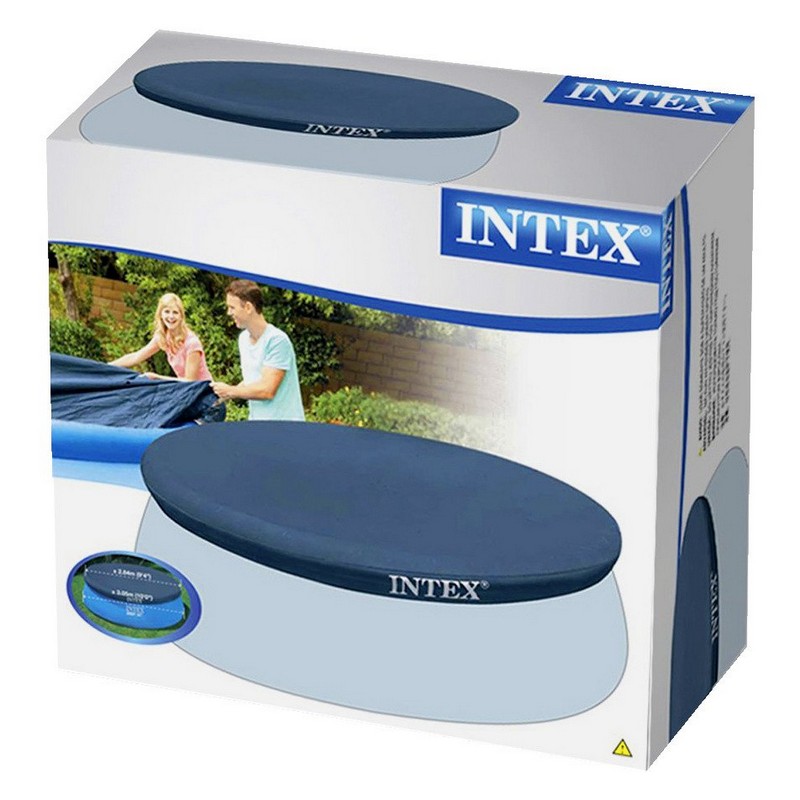 Тент для круглого бассейна надувного d396см Intex 28026 800_800