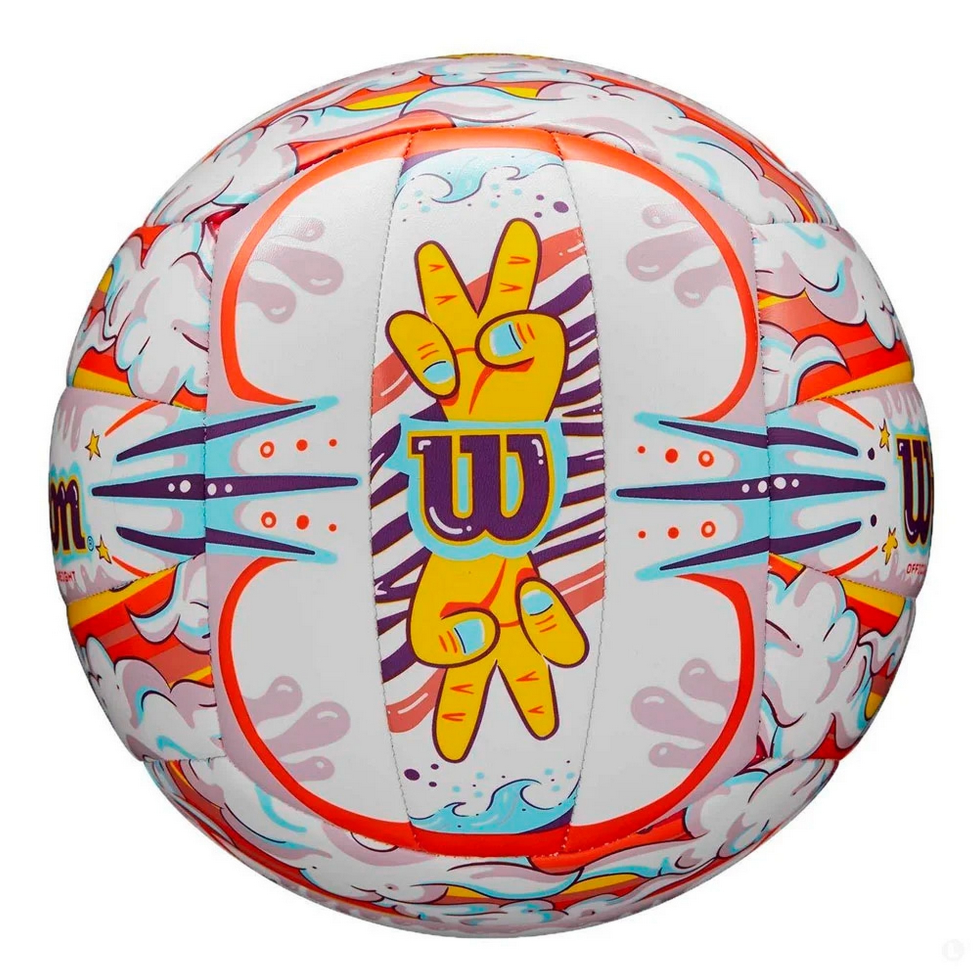 Мяч волейбольный Wilson Graffiti Peace VB WV4006901XBOF р.5 2000_2000