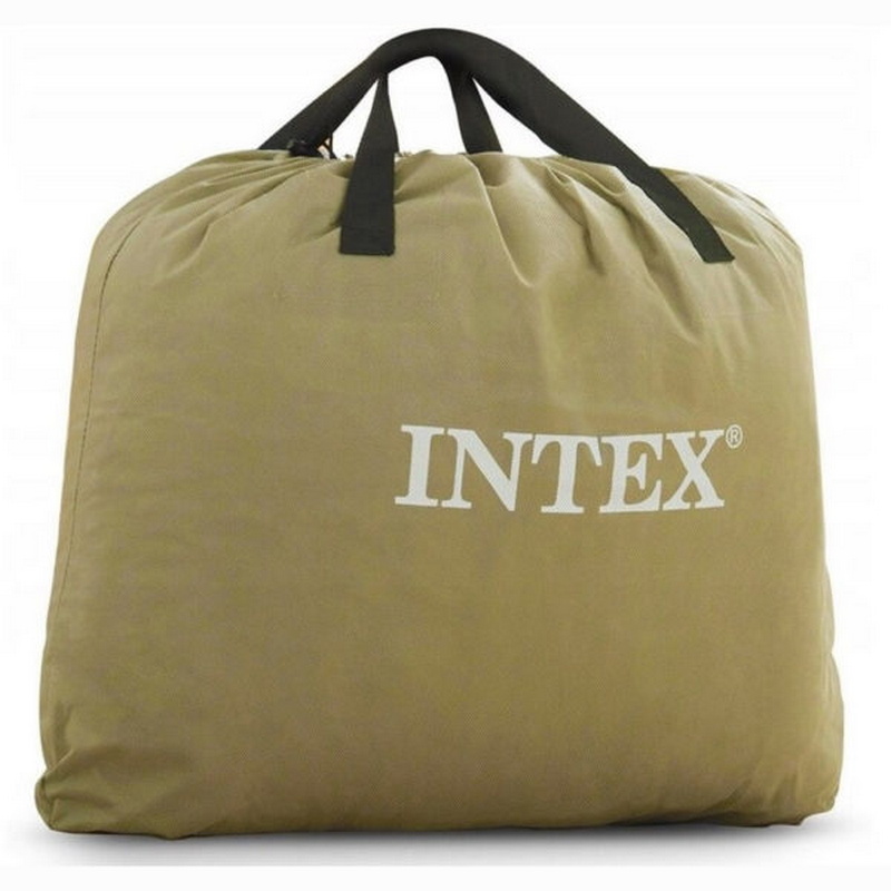 Надувная кровать Intex PremAire ThermaLux Airbed 152х203х51см, встроенный насос 220V 64478 800_800