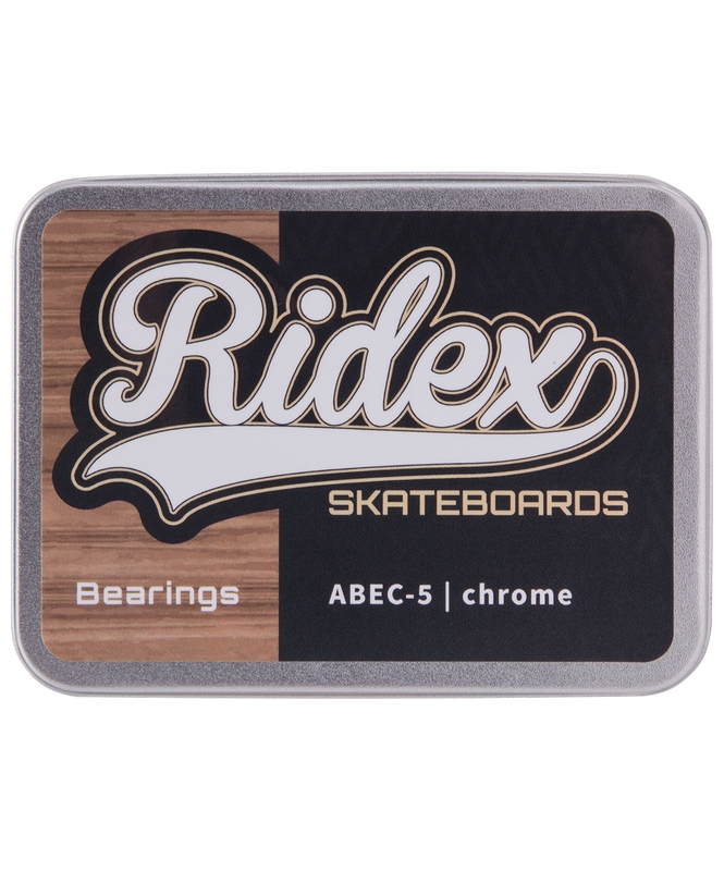 Набор подшипников Ridex SB, ABEC-5 Chrome, 8 шт., металлический бокс 665_800