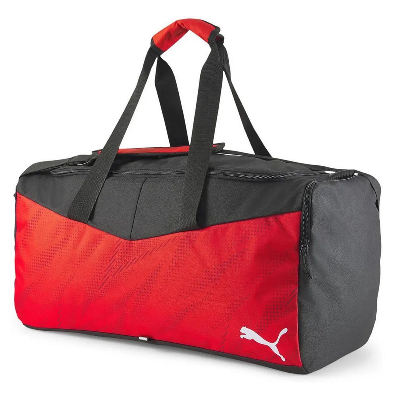 Сумка спортивная IndividualRISE Medium Bag, полиэстер Puma 07932401 черно-красный 1600_1602