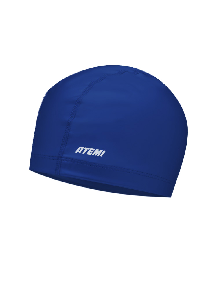 Шапочка для плавания Atemi PU cap blue FPUC1BE синий 750_1000