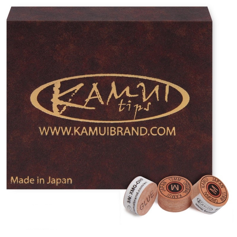 Наклейка для кия Kamui Original d12мм Medium 1шт 05338 800_800