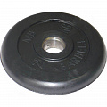 Диск обрезиненный 2,5 кг MB Barbell MB-PltB26-2,5 черный 120_120