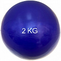 Медбол 2кг, d13см Sportex HKTB9011-2 фиолетовый 120_120