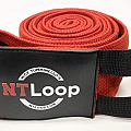 Тканевый амортизатор Perform Better NT Loop-Burn 1239-01-Red-Burn\RD-00-00 127 х 7,5 см, низкое сопротивление, до 20 кг, красный/черный 120_120