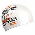 Силиконовая шапочка MadWave Swim master big M0554 27 0 02W белый 120_120