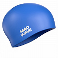 Силиконовая шапочка Mad Wave Long hair silicone M0511 01 0 04W синий 120_120